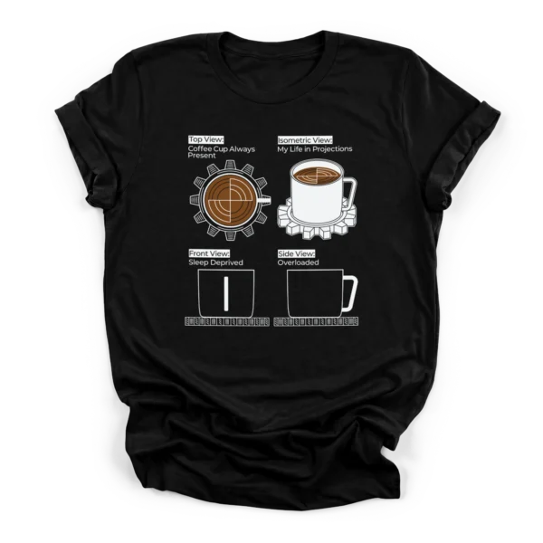 Engineer Coffee Shirt | Drafting Humor | CADShirts