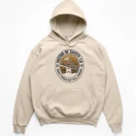 Retro circular badge with a steel bridge and gears. Text reads Factor of Safety: 1.0, Barely Passed But Still Standing on a Hoodie.