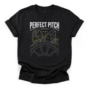 Perfect Pitch Mechanical Engineer T-Shirt | CNC | CADShirts