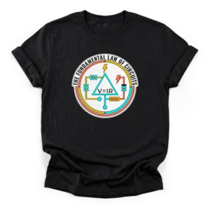 Circuit Loop Electrical Engineer T-Shirt | STEM | CADShirts
