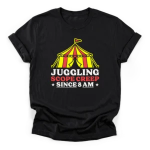 Circus Tent Project Manager T-Shirt | Agile | CADShirts