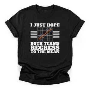 Scatter Plot Data Scientist T-Shirt | Funny Math | CADShirts