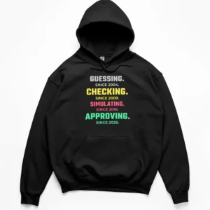 Mechanical Engineer Timeline Hoodie | FEA Humor | CADShirts
