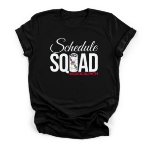 Schedule Squad Project Manager Shirt | Scheduler | CADShirts