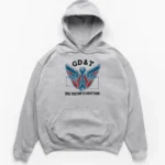 Symmetrical drafting wing graphic interlocked with a wrench featuring the text GD&T and True Position Is Everything on a Hoodie.