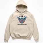 Symmetrical drafting wing graphic interlocked with a wrench featuring the text GD&T and True Position Is Everything on a Hoodie.