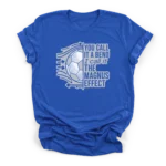 Vintage distressed half soccer ball with fluid dynamics drag lines and text YOU CALL IT A BEND I call it THE MAGNUS EFFECT on a Premium T-Shirt.